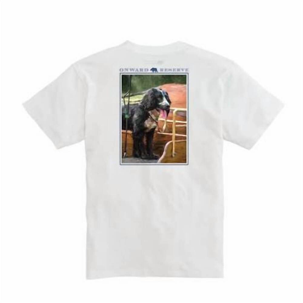 NEW ONWARD RESERVE men's on duty tee in white